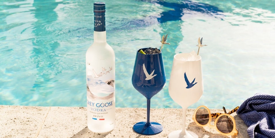 Combien de calories contient la vodka GREY GOOSE ?