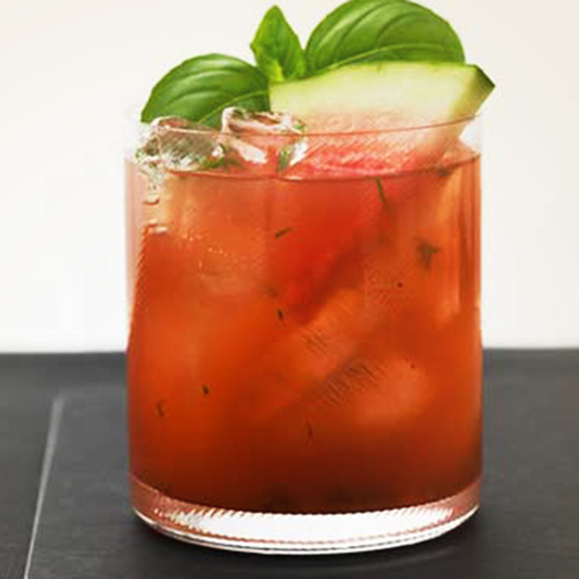 Basil Watermelon Cooler