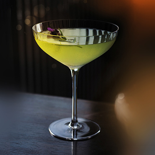 GREY GOOSE Le Citron Snowfall Martini Cocktail