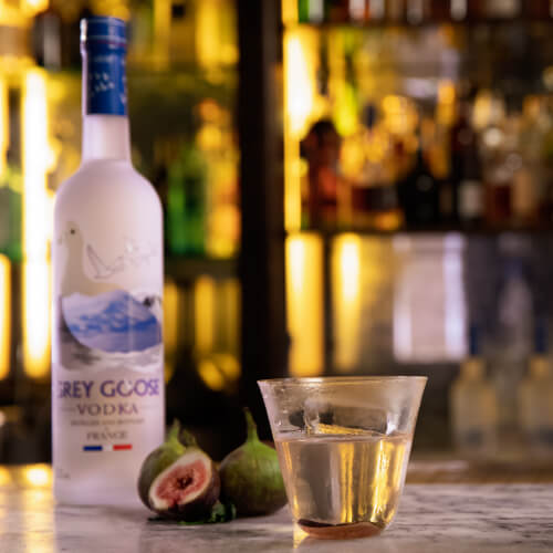 Fresh Fig Infused Vodka Cocktail | Grey Goose Vodka