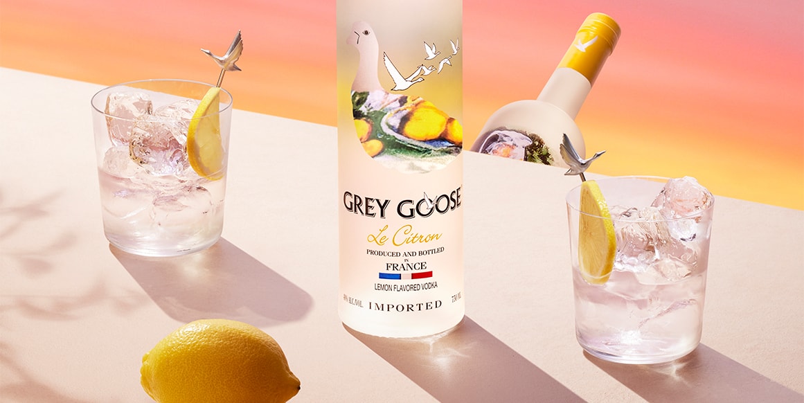 What do you mix with lemon flavoured vodka?