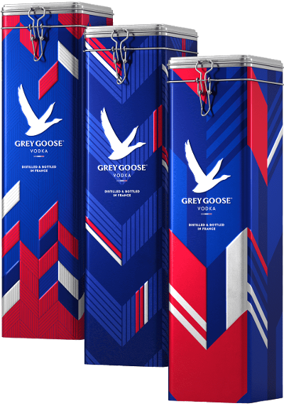 GREY GOOSE® Collectible Gift Tin bottle